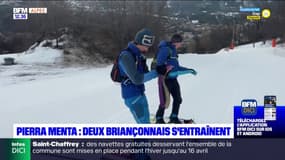 Deux Briançonnais s'entraînent pour la course Pierra Menta