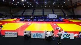 Le dojo de Paris pour les championnats de France de judo 2025 / Illustration