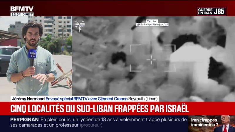 Guerre au Moyen-Orient: six secouristes tués dans des frappes israéliennes dans le sud du Liban