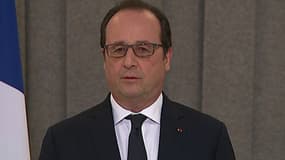 François Hollande était en visite dans les locaux de Showroom Privé.