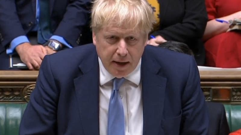 Boris Johnson le 31 janvier 2022 