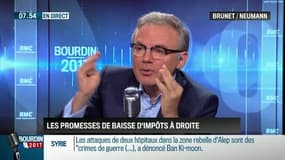 Brunet & Neumann: Les promesses de baisse d'impôts prévues par la droite sont-elles réalisables ? - 29/09