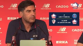 Losc : "Il faut réagir", Fonseca veut vite oublier la débâcle face au PSG