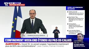 Jean Castex: "Les centres commerciaux ou grands surfaces commerciales de plus de 10.000 m² seront fermés" dans les "départements à risque"