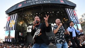 Le groupe Tryo aux Francofolies en juillet 2017