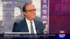 François Hollande sur l'insécurité: "Je n'ai pas l'impression qu'Emmanuel Macron prenait ces thèmes au coeur de son action"