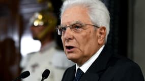 Sergio Mattarella, le 22 août 2019.