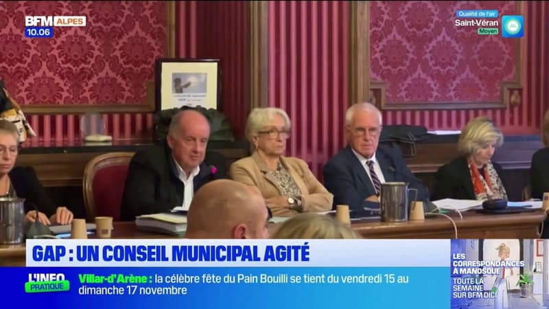 Un conseil municipal agité à Gap pour le maire Roger Didier