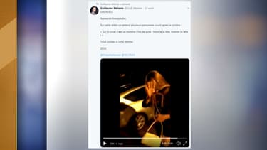 L'agression a été filmée et diffusée sur Twitter.