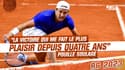 Roland-Garros: "La victoire qui me fait le plus plaisir depuis quatre ans", Pouille soulagé d'avoir passé le 1er tour des qualifs