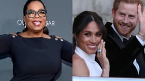 Oprah Winfrey, Meghan Markle et le prince Harry