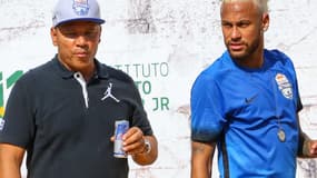 Neymar et son père