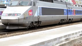 Les passagers d'un train Nice-Paris ont passé la nuit à Marseille (illustration).