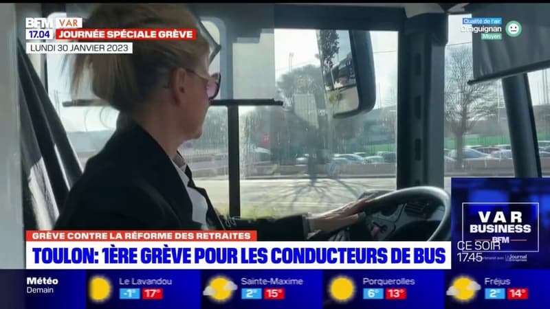 Réforme des retraites: ces conducteurs de bus toulonnais font grève pour la première fois