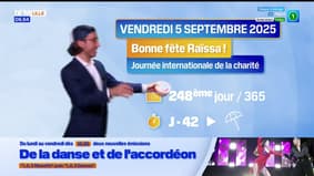 Danse du soleil et idées sorties - La météo de Colas du vendredi 5 septembre 2025