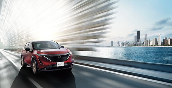 Le nouveau SUV 100% électrique de Nissan, l'Ariya.