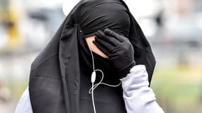 Une femme voilée