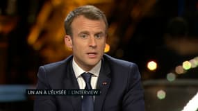 Emmanuel Macron. 