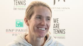 Justine Henin lors de l'événement BNP Paribas Jeunes Talents, en novembre 2022