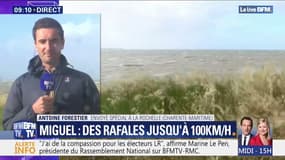Tempête Miguel: à La Rochelle les rafales atteignent déjà les 70 km/h