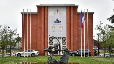 Les locaux de l'Insep, le 5 avril 2024