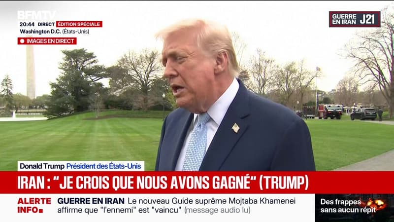 Image pour l'article : Détroit d'Ormuz: “D’autres pays devraient s’impliquer davantage, y compris la Chine ou le Japon", demande Donald Trump
