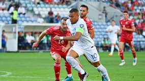 Kylian Mbappé lors de Gibraltar-France en juin 2023.