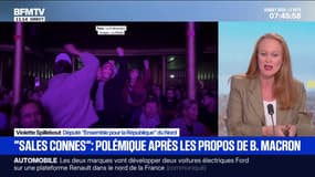 "Sales connes": la députée Ensemble, Violette Spillebout souligne que Brigitte Macron a "été filmée à son insu"