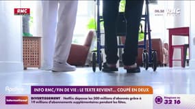 INFO RMC - Fin de vie : le texte revient... coupé en deux