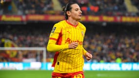 Florian Thauvin, attaquant du RC Lens, le 19 octobre à Bollaert