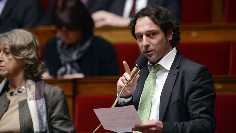 L'ex député EELV Christophe Cavard à l'Assemblée, en janvier 2014.