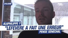 Cyclisme: "Alaphilippe ? Lefévère a fait une erreur" pense Sénéchal 