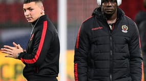 Yoan Cardinale et Mario Balotelli 