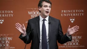 Arnaud Montebourg à Princeton le 23 février 2015