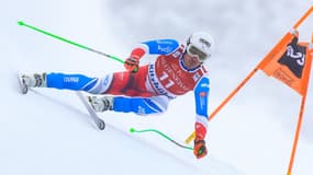 Johan Clarey à Kitzbühel en janvier 2023