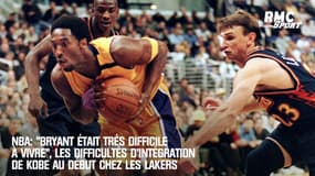 NBA: "Bryant était très difficile à vivre", les difficultés d'intégration de Kobe au début chez les Lakers