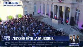 Fête de la musique: à l'Elysée, le concert électro débute