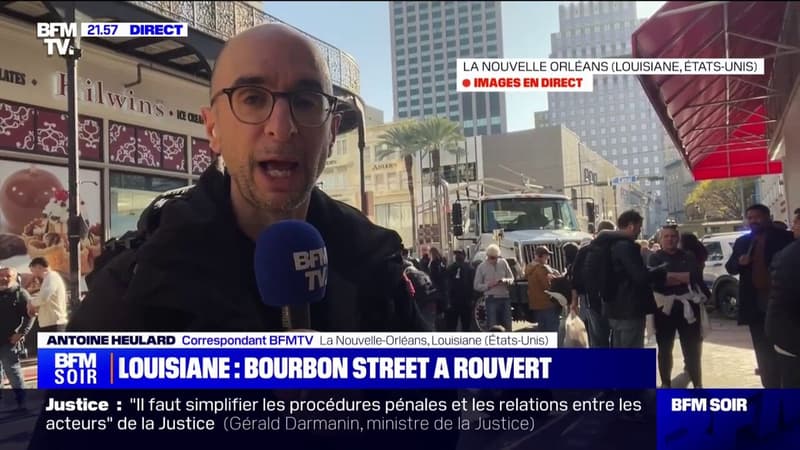 Attaque à La Nouvelle-Orléans: l'activité reprend sur Bourbon Street