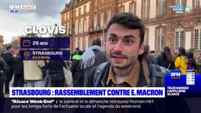 Strasbourg: nouveau concert de casseroles contre Emmanuel Macron