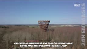 Danemark: et au milieu de la forêt, une tour... éco-responsable
