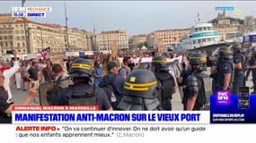 Marseille: les manifestants empêchés de se rendre vers le Mucem
