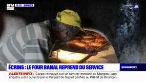 Écrins: le four banal reprend du service