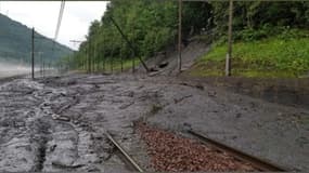 La ligne TGV France-Italie via Modane coupée pour "plusieurs semaines" à cause des orages