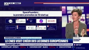 Emmanuelle Meric (SpaceFounders) : Le CNES veut créer des licornes européennes - 01/09