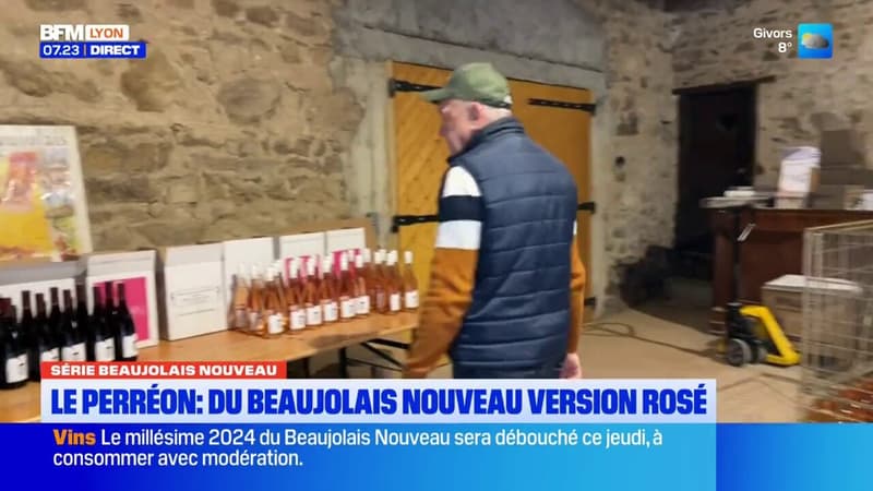 Le Perréon: du Beaujolais nouveau version rosé