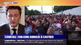 Le préfet du Tarn sur l'annulation de la fan zone à Castres: "Il me revient de veiller à ce que les services de secours ne soient pas saturés"