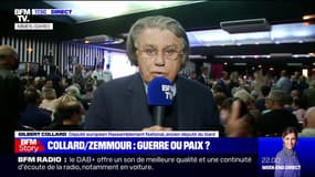 Rencontre avec Éric Zemmour: Gilbert Collard a "l'intention ferme et déterminée de maintenir le rapprochement"