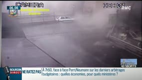 Gênes: une vidéo impressionnante montre le moment précis de l’accident