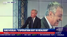François de Rugy (député LREM): "un salarié de Suez qui demain sera dans le groupe Veolia aura des garanties sur ses conditions de travail et de salaire. Il n'y a absolument pas de crainte de ce côté là"