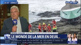 Sables-d'Olonne: Frédéric Cuvillier souhaiterait que "le monde de la mer soit reconnu face aux épreuves qu'il endure régulièrement"